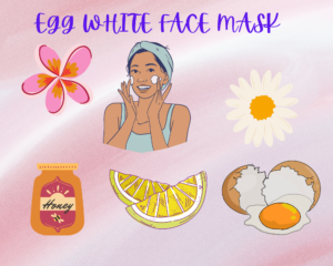 EGG WHITE FACE MASK 