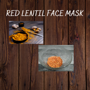 RED LENTIL FACE MASK